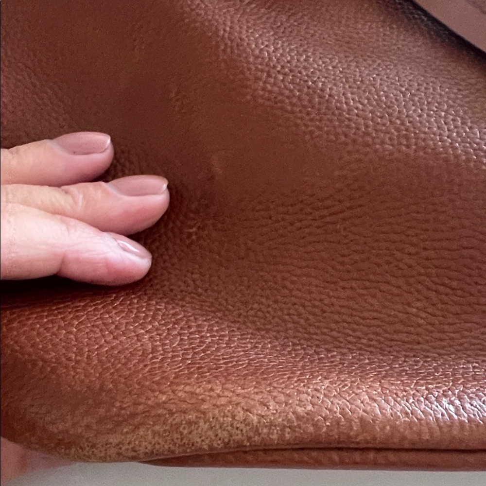 RADLEY LONDON Chestnut Brown Leather Tote with Signature Charm - Picture 8 of 10
